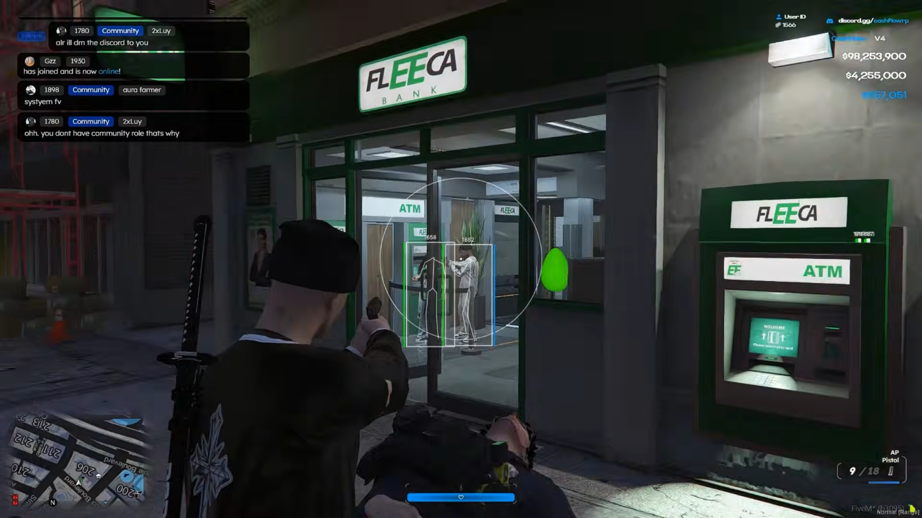 FiveM cheat tier comparison showing Lite ESP radar Pro aimbot and Elite Lua tooling